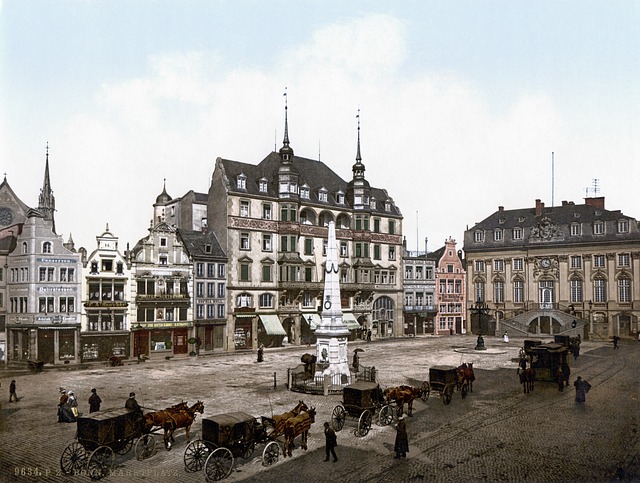 Verkaufsoffener Sonntag Bonn - Das Rathaus im Jahre 1900