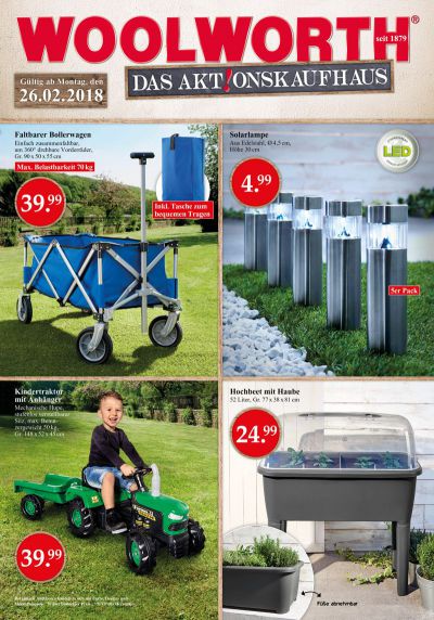 Woolworth - Wochenprospekt 09/2018