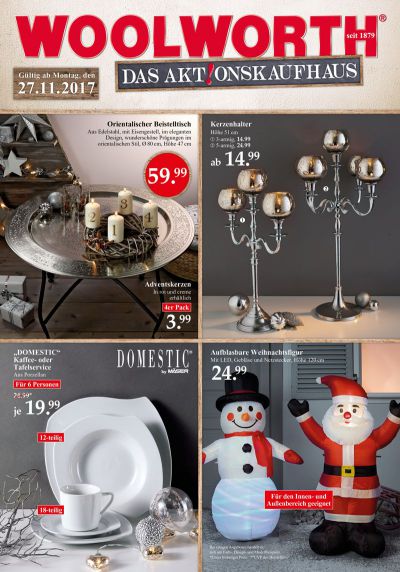 Woolworth - Wochenprospekt 48/2017