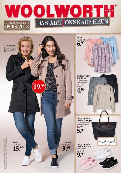 Woolworth - Wochenprospekt 10/2018