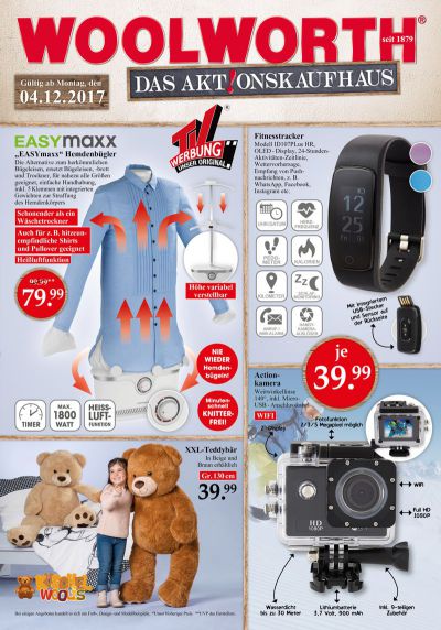 Woolworth - Wochenprospekt 49/2017