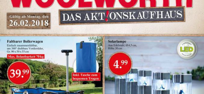 Woolworth - Wochenprospekt 09/2018