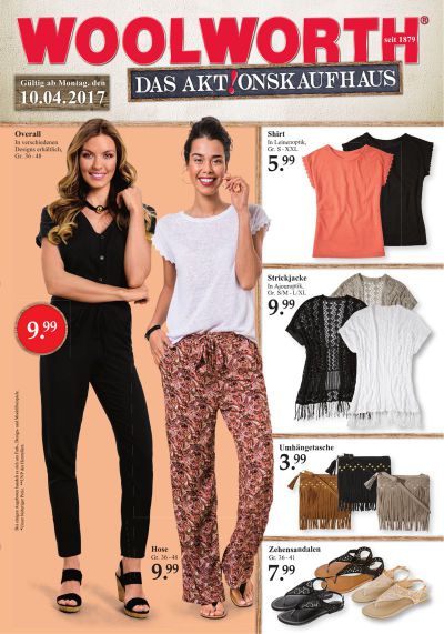 Woolworth - Wochenprospekt 15/2017