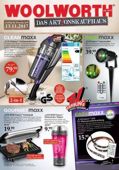 Woolworth - Wochenprospekt 46/2017