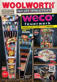 Woolworth - Wochenprospekt 52/2016