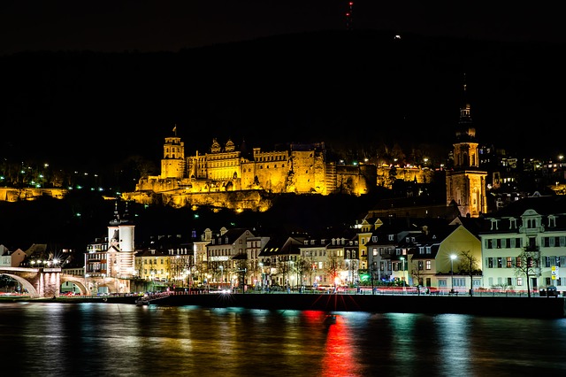 Verkaufsoffener Sonntag Baden-Württemberg (BW) - Heidelberg bei Nacht