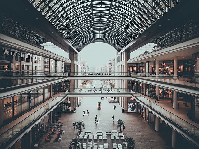 Verkaufsoffener Sonntag Berlin - Einblick ins Einkaufszentrum am Leipziger Platz