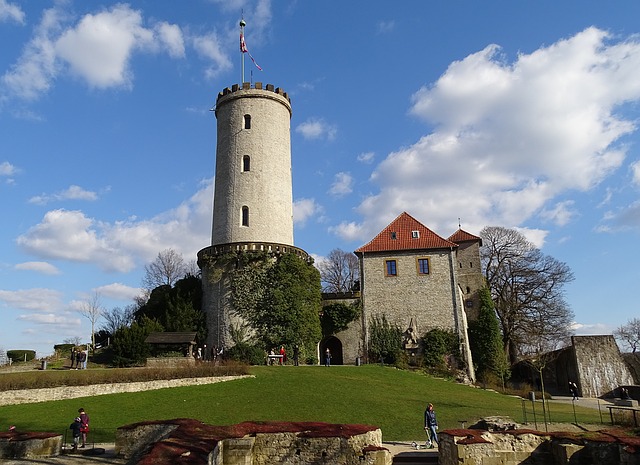 Verkaufsoffener Sonntag Bielefeld - Die Sparrenburg südlich des Stadtzentrums