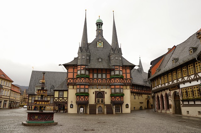Verkaufsoffener Sonntag Wernigerode - Das Rathaus in der historischen Altstadt